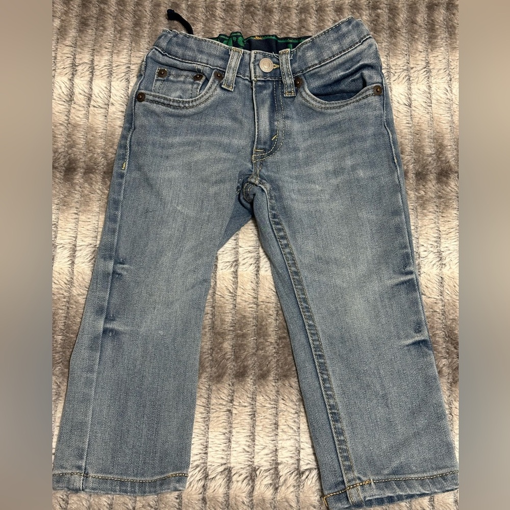 Levi’s Boys Adjustable Waist Jean
Size 2T